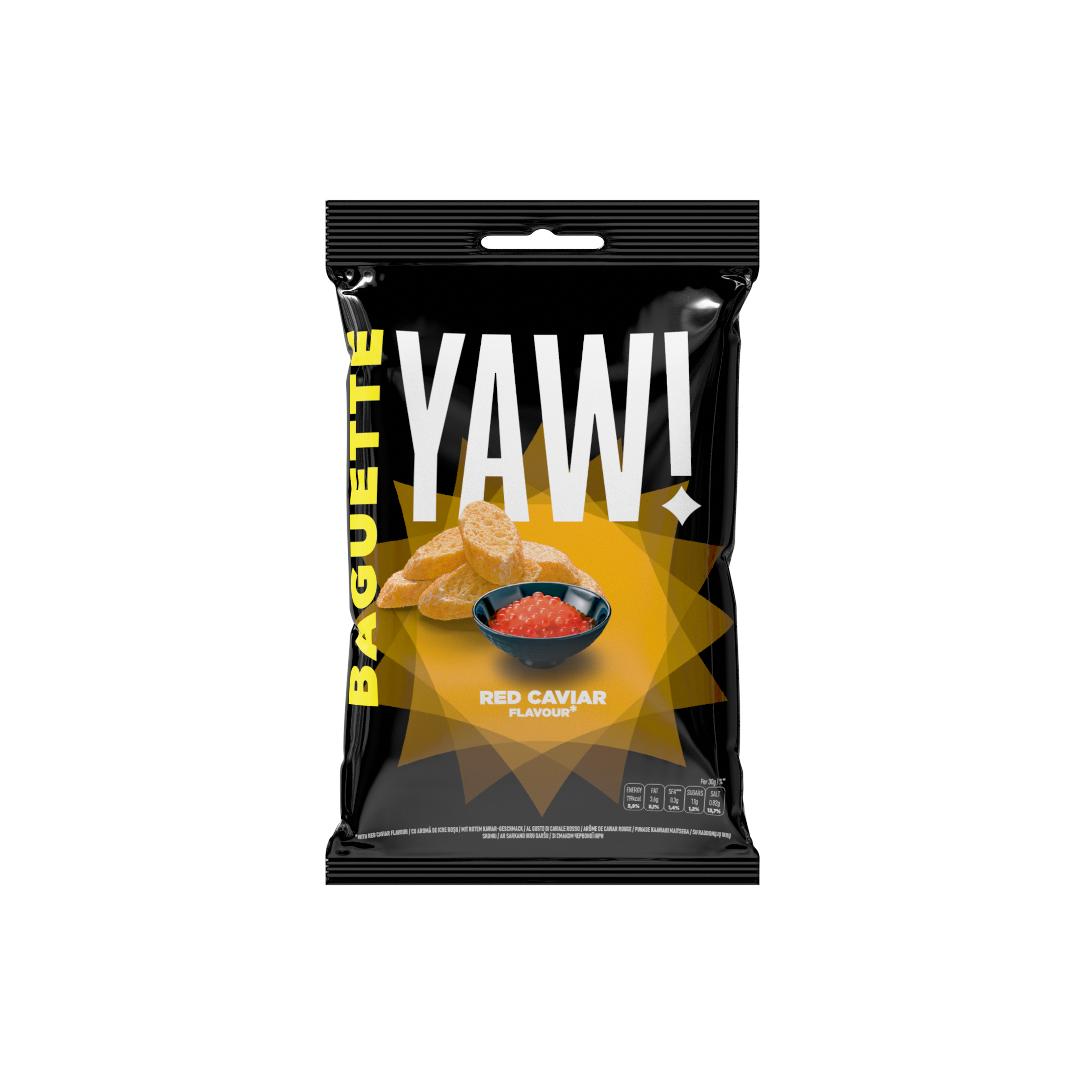YAW! Baguette Snack Red Caviar 50g